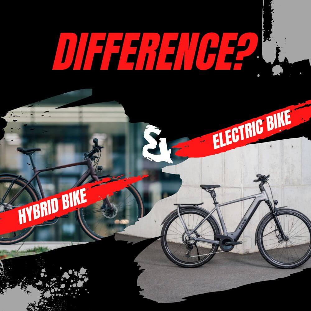 Difference between Hybrid And Electric Bikes