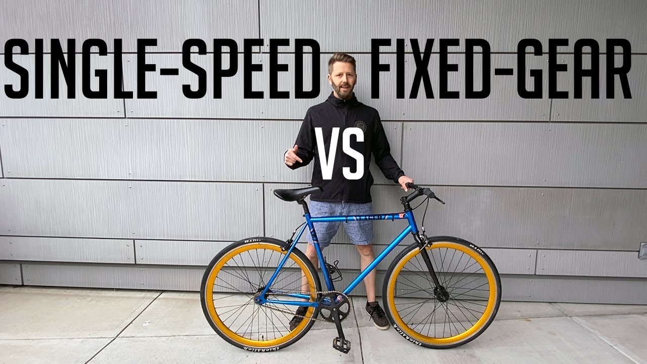 Difference between Single Speed And Fixed Gear