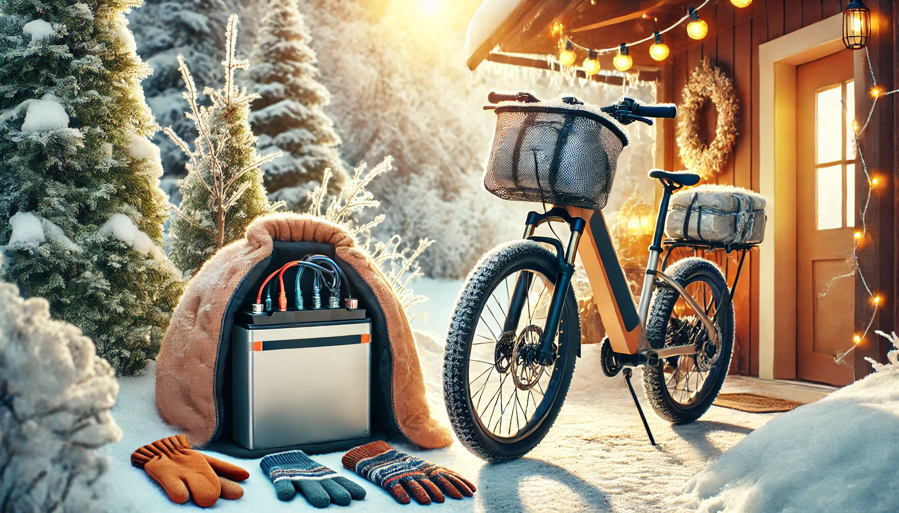 How to Keep Your E-bike Battery Warm in Winter