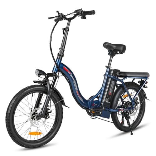 Folding Step Through Electric Bike