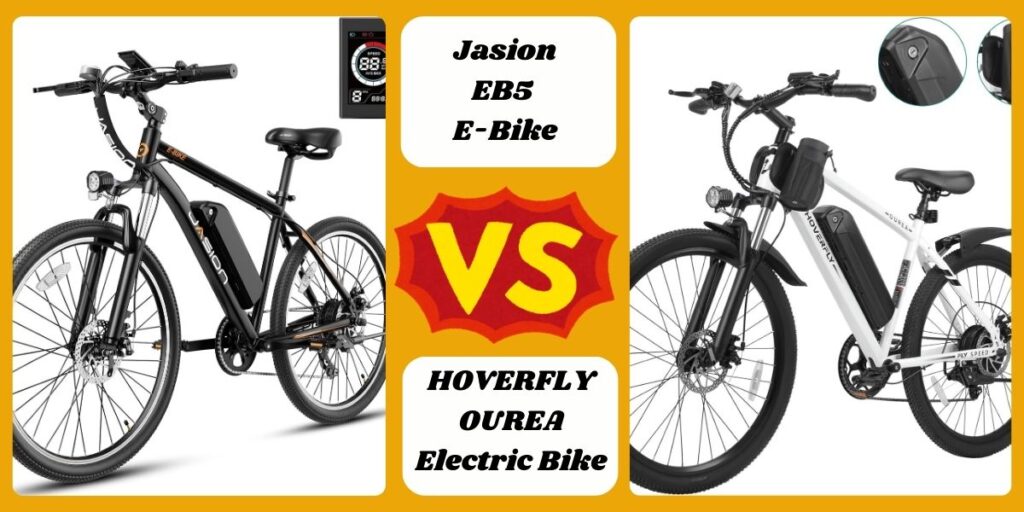 Jasion EB5 VS HOVERFLY OUREA Electric Bike