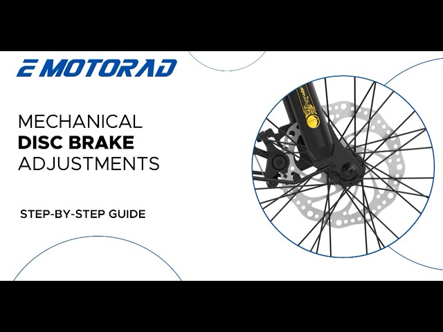 step by step guide to adjusting e bike disc brakes