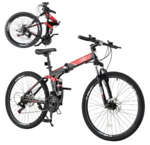CamPingSurvivals Foldable Bikes for Adults