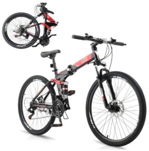 Ktaxon Folding Adult Mountain Bike
