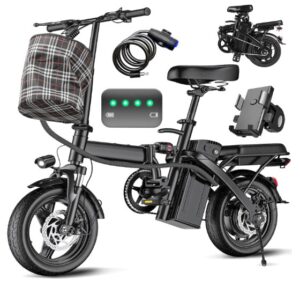 LELEKUAI Electric Bike for Adults & Teens