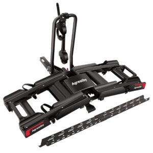 Agreatby Foldable & Tiltable Hitch Bike Rack