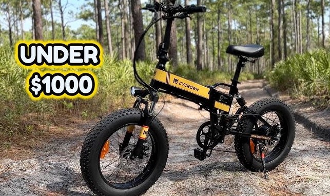 5 Best Folding Fat Tire Electric Bikes Under $1000 for Adventure