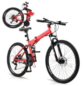 CamPingSurvivals Foldable Road Bikes for Adults