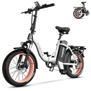 EUYBIKE Step-Thru Folding Electric Bike