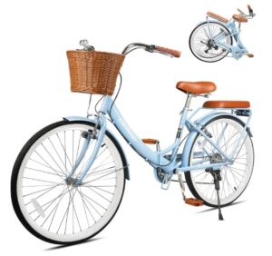 Kaiwrxin Folding Road Bike for Adults